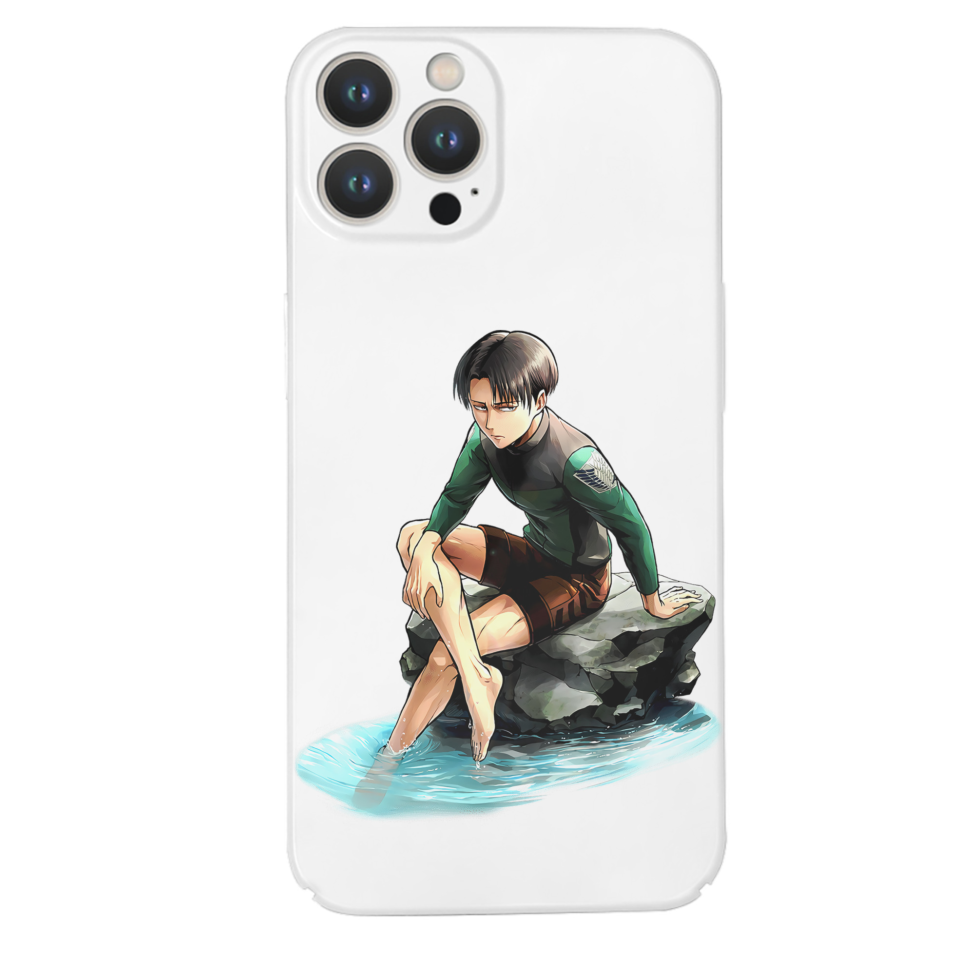 （画像用） 進撃の巨人 リヴァイ·アッカーマン Attack on Titan Levi Ackerman 【iPhone 14シリーズ対応】ハードケース